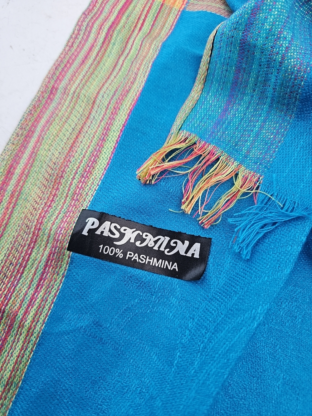 Patterned Pashmina Scarf Wrap - Picture 2 of 5